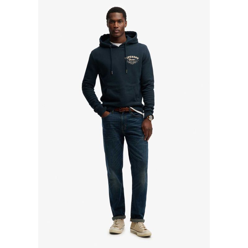 Superdry Lo-Fi Dockside Emblem Hood image number 3
